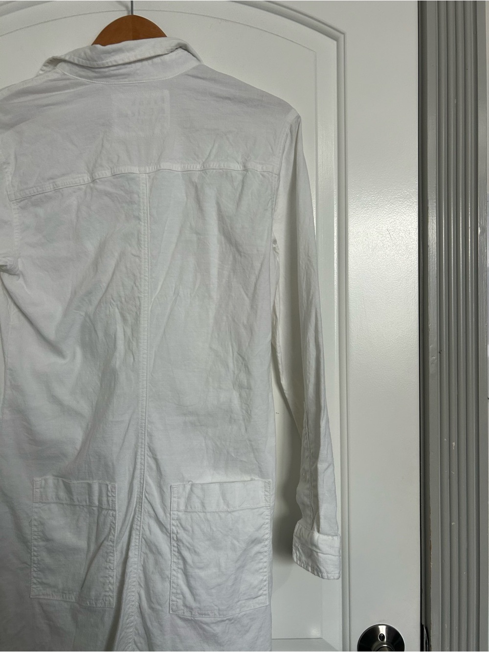 Frank & Eileen Italian Performance Linen Dress size Size S Chic Preppy Coastal - Picture 14 of 16